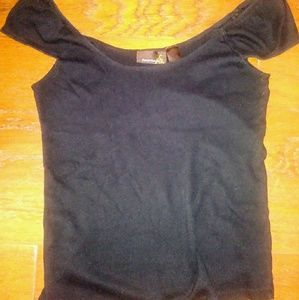 Ashley Stewart off the shoulder top